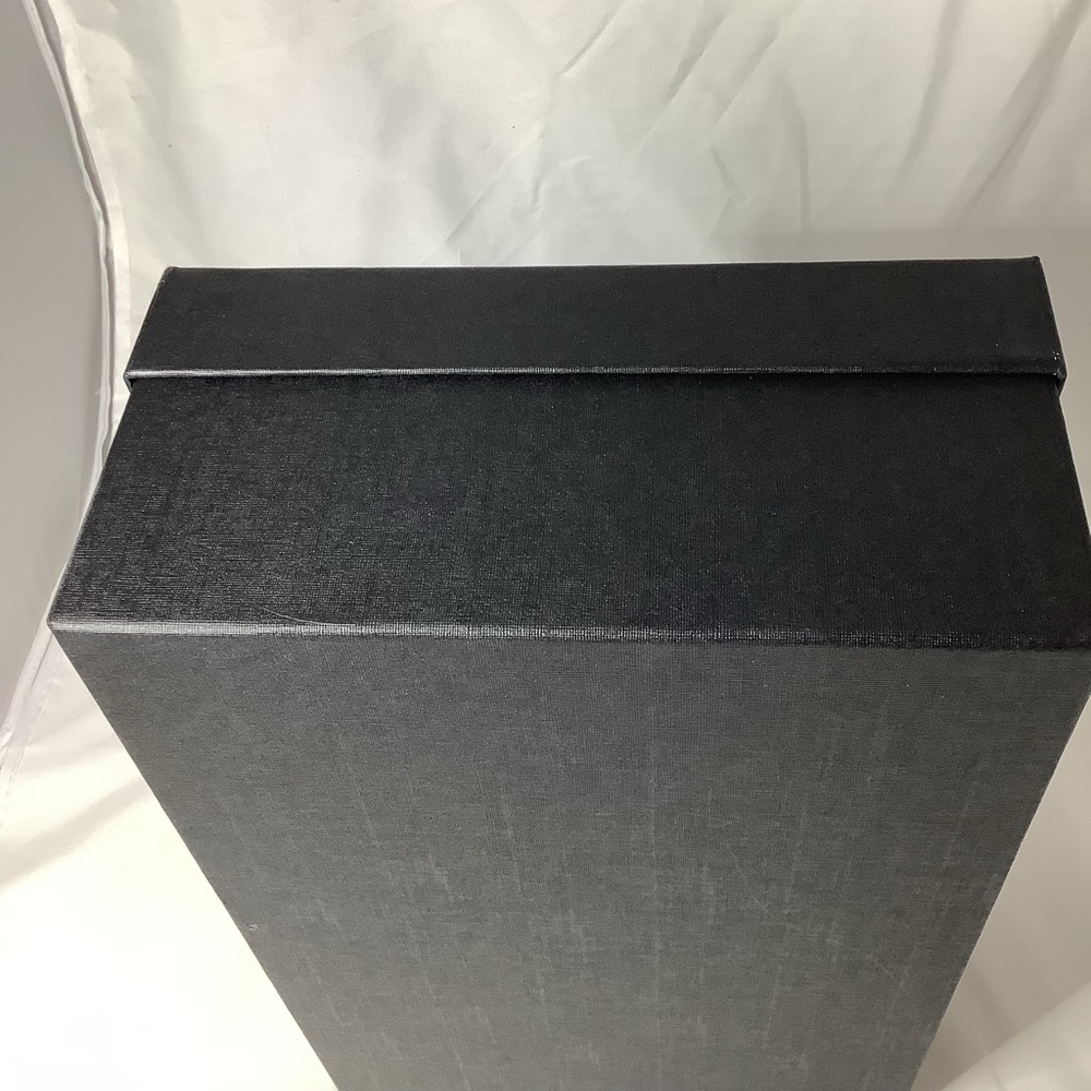 Versace Empty Black Gift Box with Gold Lettering - Picture 10 of 11